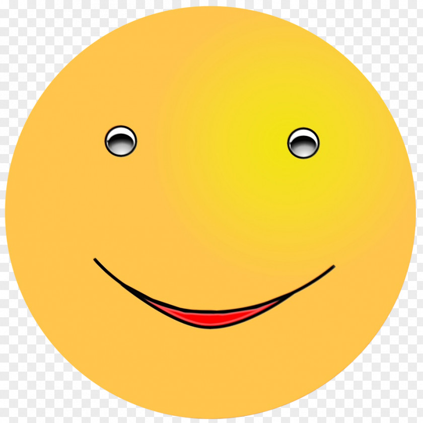 Cartoon Orange Emoticon PNG