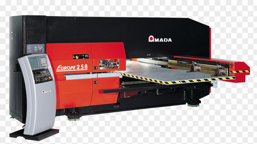 Cnc Machine Punching Punch Press Amada Co Turret PNG