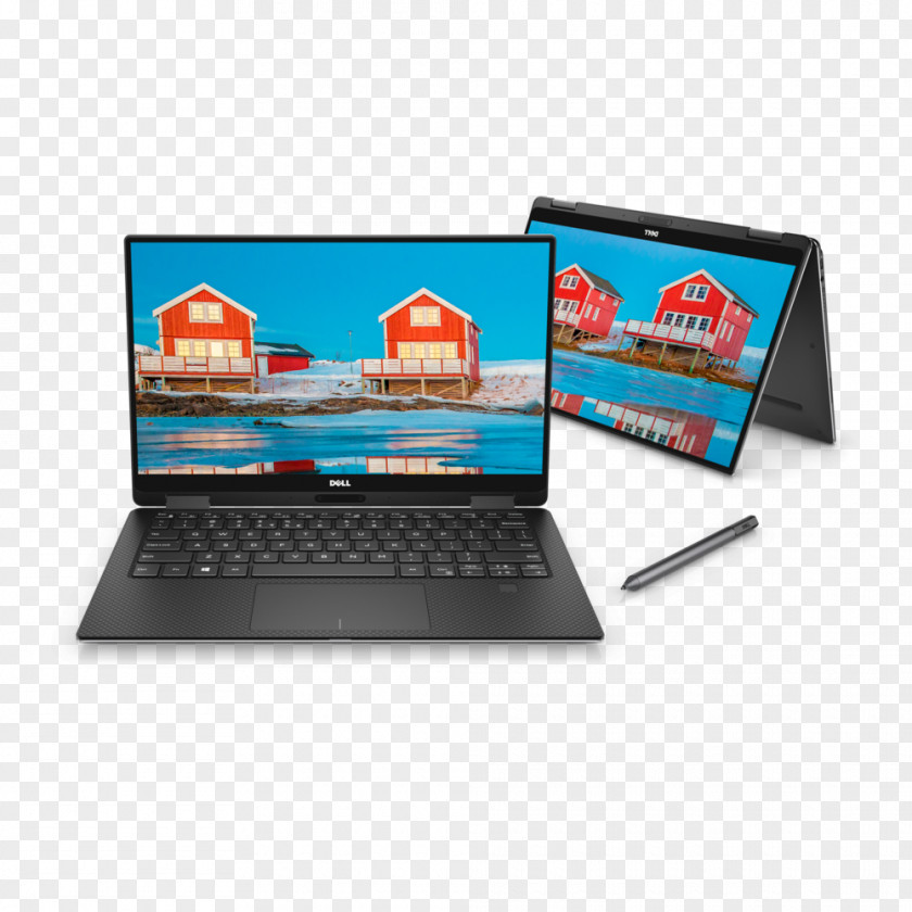 Laptop Dell 2-in-1 PC Tablet Computers PNG