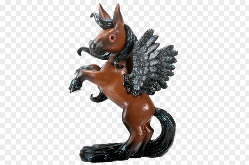 Pegasus Figurine Unicorn Horse Legendary Creature PNG