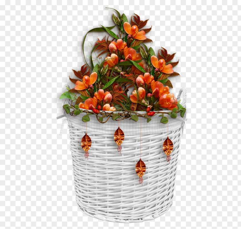 Rose Hip Gift Basket Summer Flower Background PNG