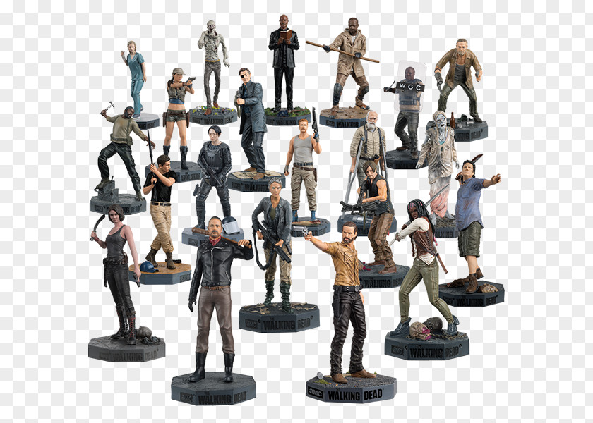 Season 5Model Figurine Negan Rick Grimes Model The Walking Dead PNG