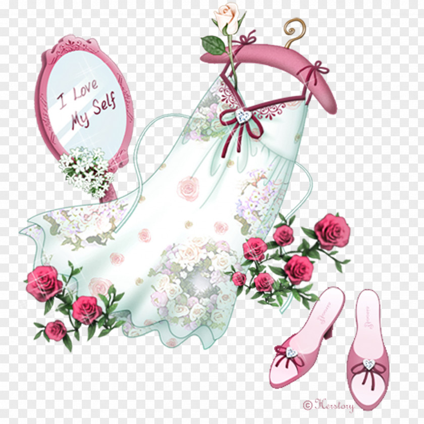 Skirts Mirror Rose Taobao Clothes Hanger PNG