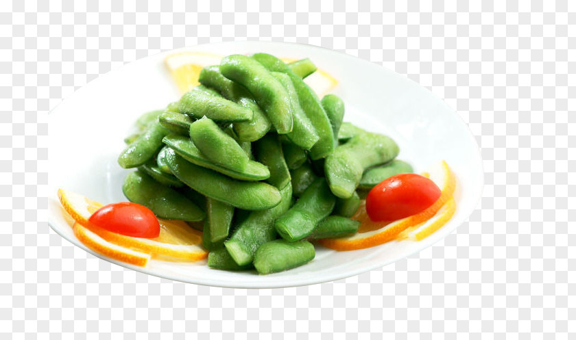 Soybeans Tomato Lemon Salt Edamame Vegetarian Cuisine Vegetable PNG