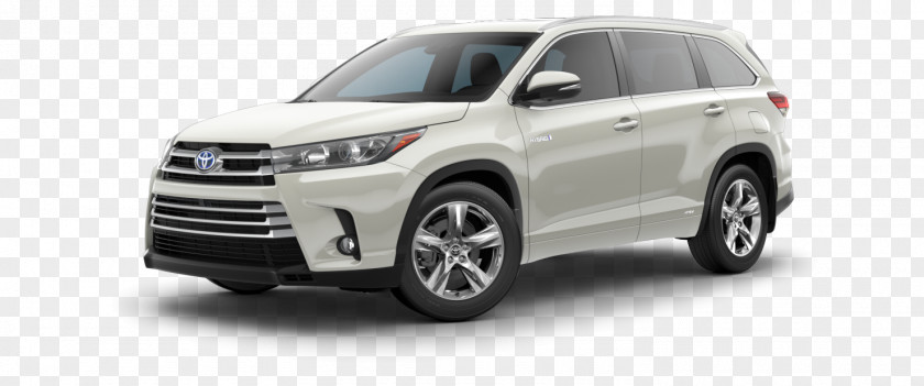Toyota 2018 Highlander Hybrid XLE Limited Car Sport Utility Vehicle PNG