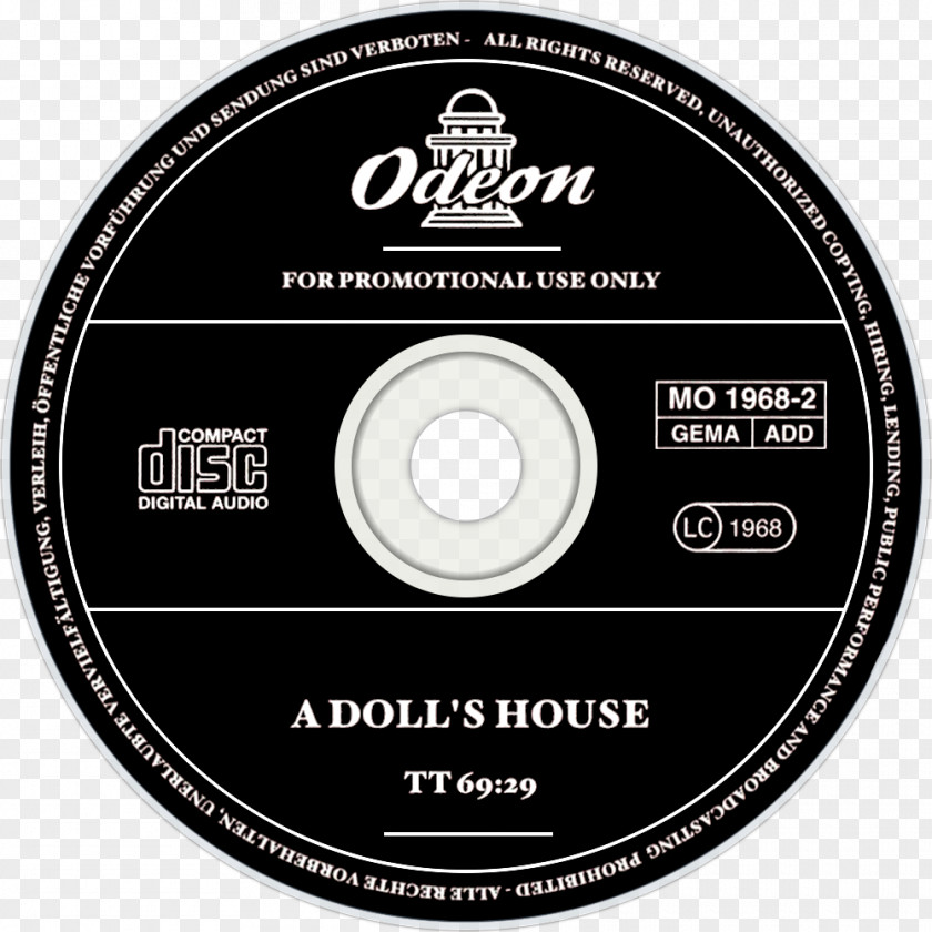 Compact Disc The Beatles Megatrón Music A Doll's House PNG disc House, doll house clipart PNG