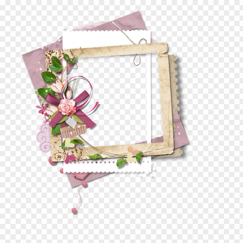 Flowers Creative Floral Border Illustration Picture Frame Photography Android PNG