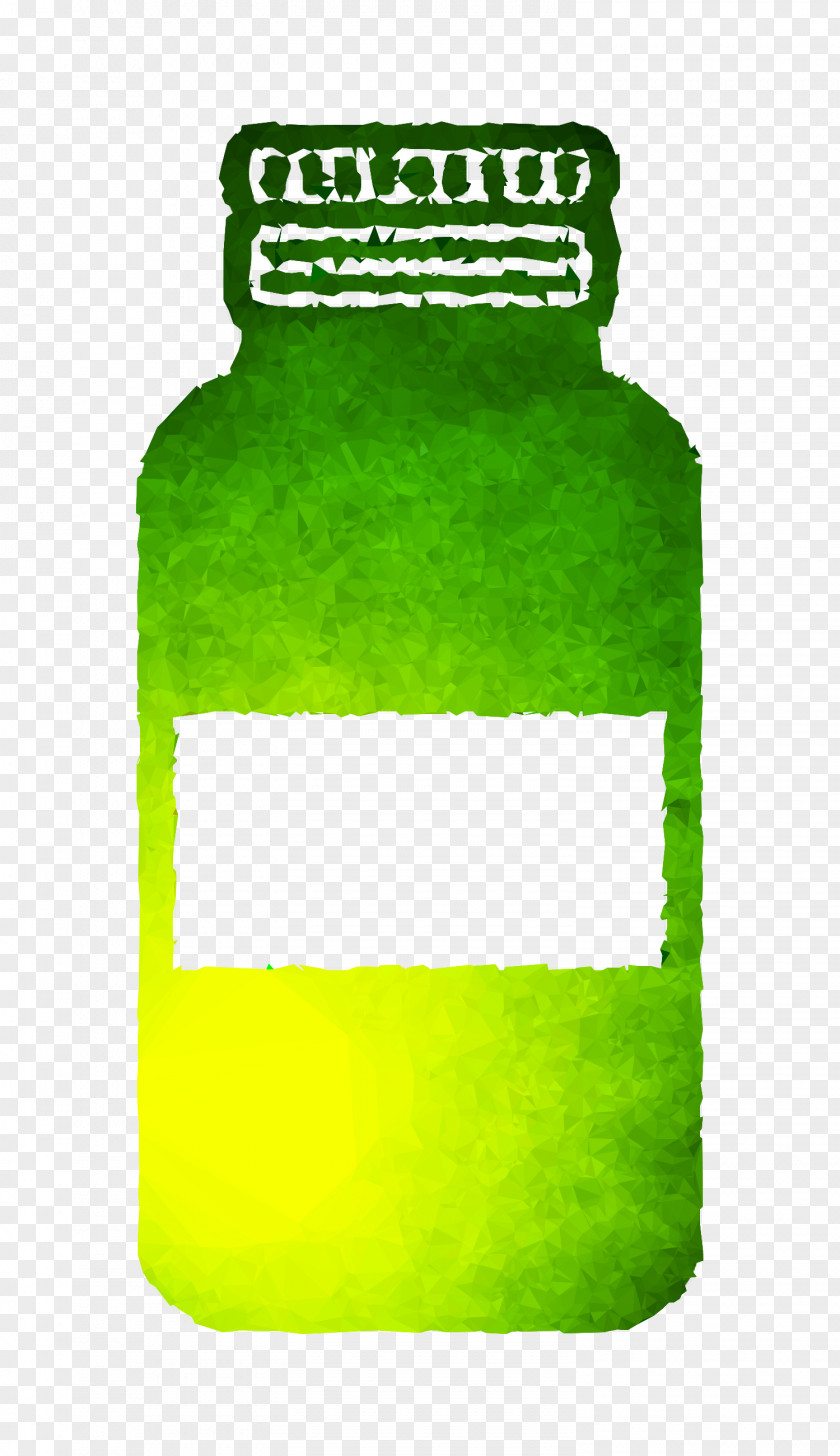 Glass Bottle Logo Product Design Font PNG