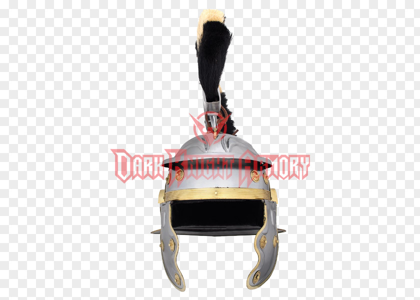 Helmet Imperial Galea Roman Army Crest PNG
