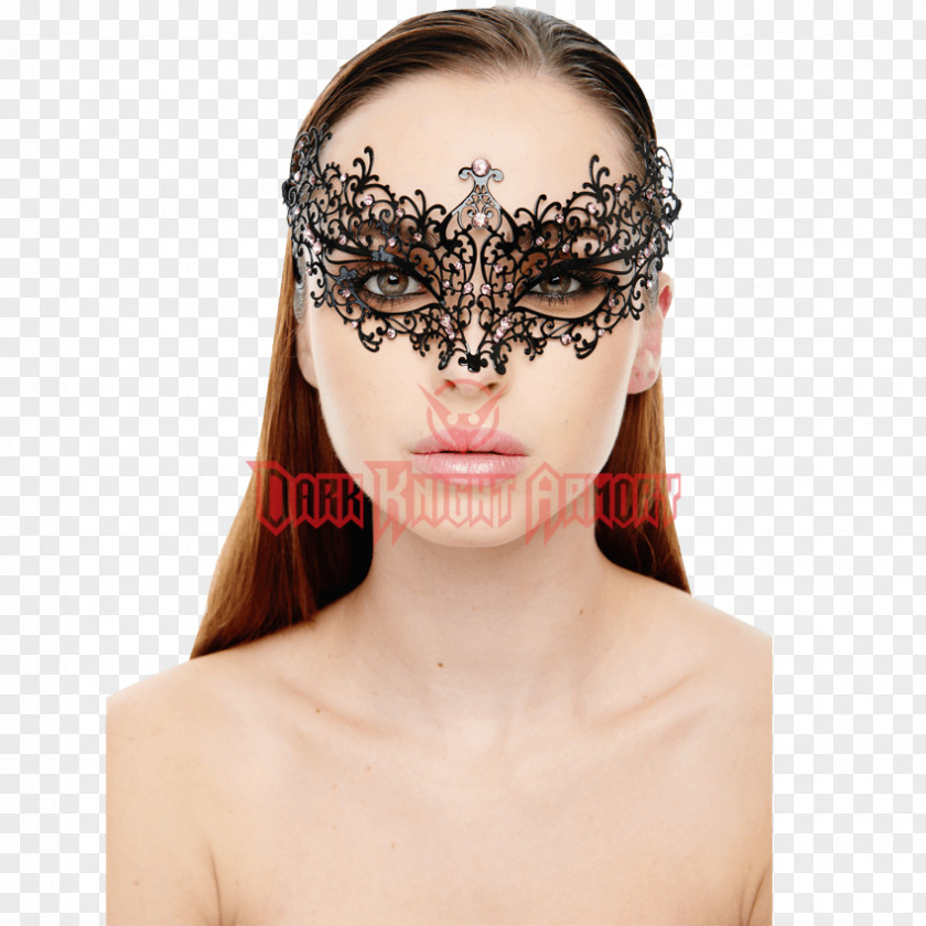 Mask Latex Masquerade Ball Gemstone Costume PNG