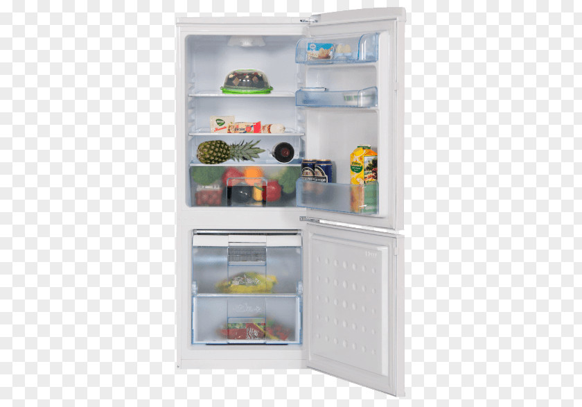 Refrigerator Beko CSA 22020 RCSA365K20W Home Appliance PNG