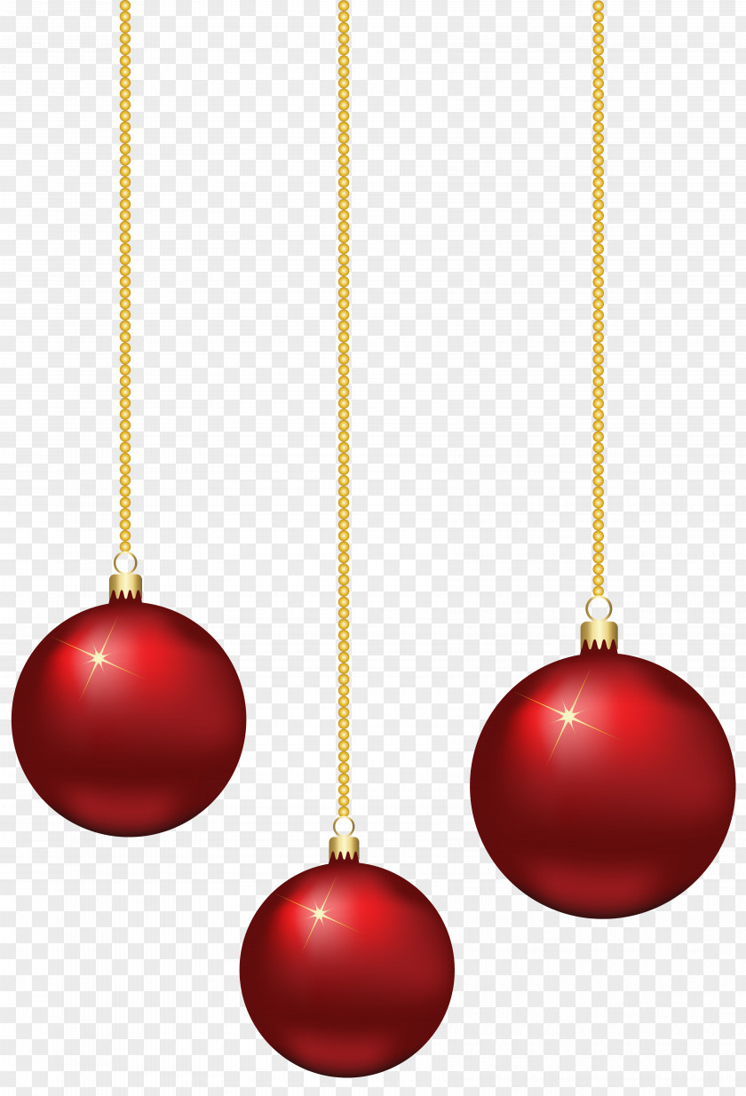 Balls Christmas Ornament Clip Art PNG