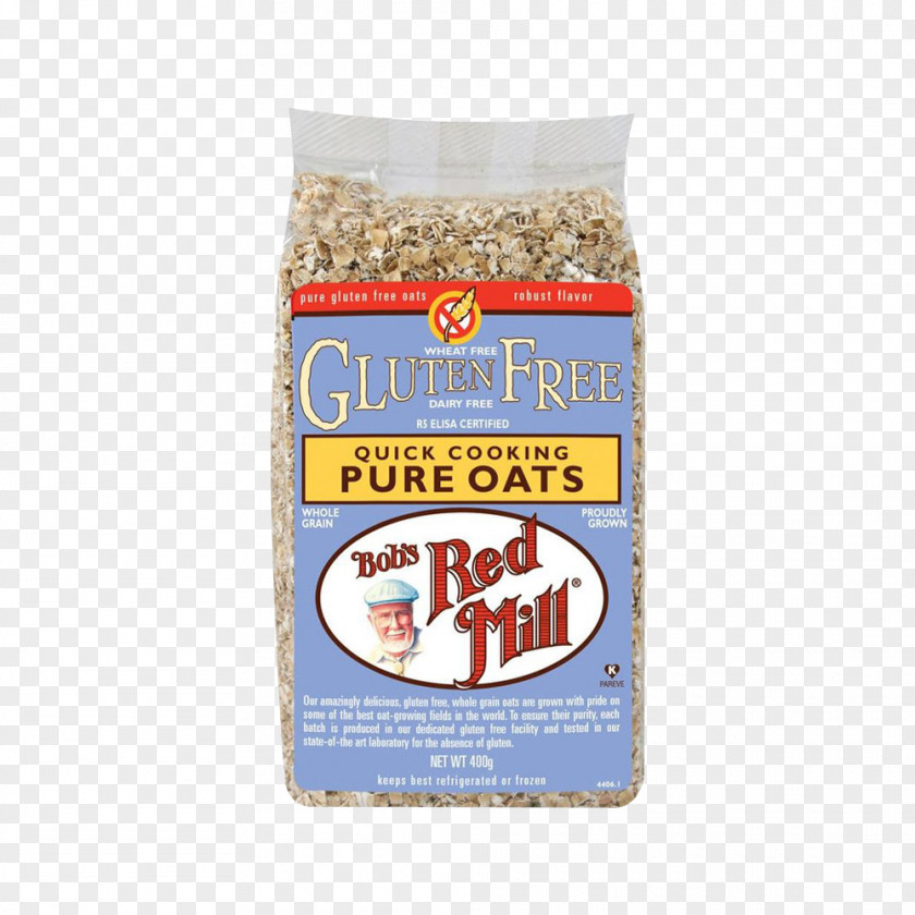 Health Breakfast Cereal Gluten-free Diet Bob's Red Mill Rolled Oats PNG