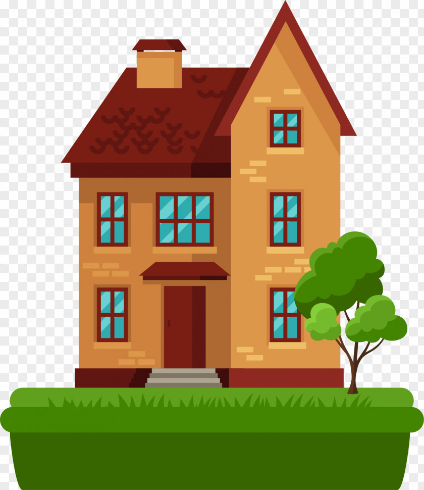 Buildings Vector Graphics Image Illustration Cartoon Building PNG
