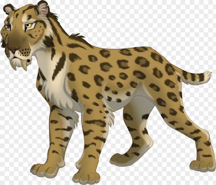 Cheetah Saber-toothed Cat Wildcat Tiger PNG