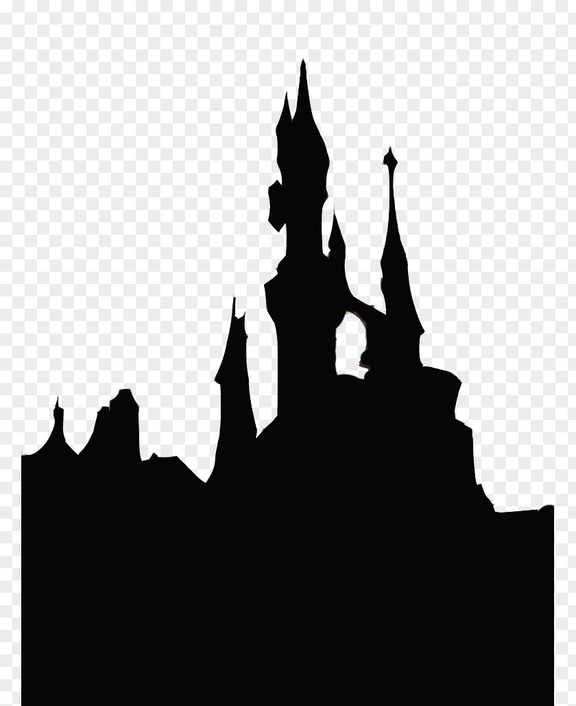Disney Castle Sleeping Beauty Cinderella Silhouette Clip Art PNG