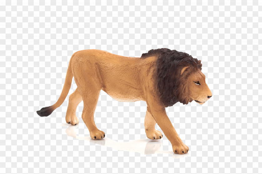 Male Lion Cougar Simba Animal Figurine PNG