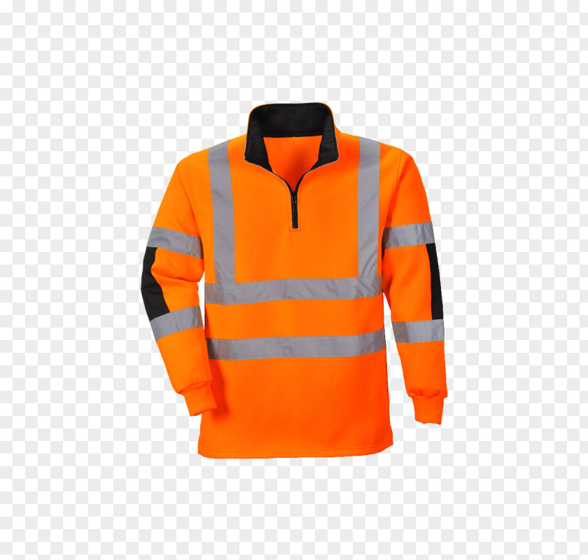 Shirt High-visibility Clothing Portwest Sweater Workwear PNG