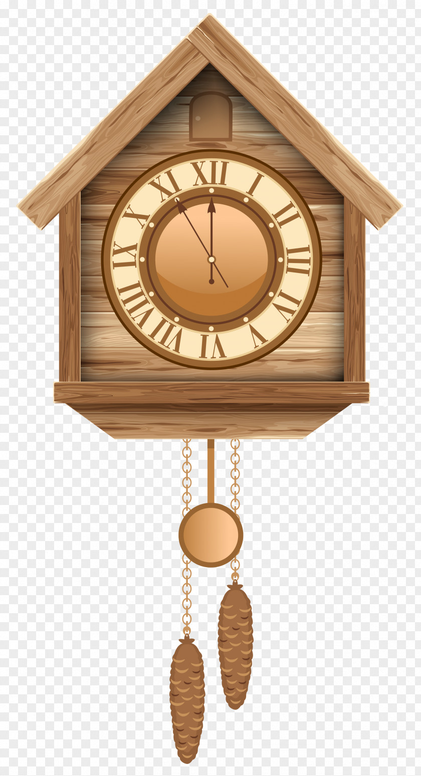 Time Cuckoo Clock Cuckoos Clip Art PNG