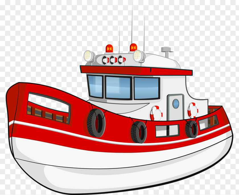 Cartoon Ship Water Transportation Clip Art: Maritime Transport Art PNG