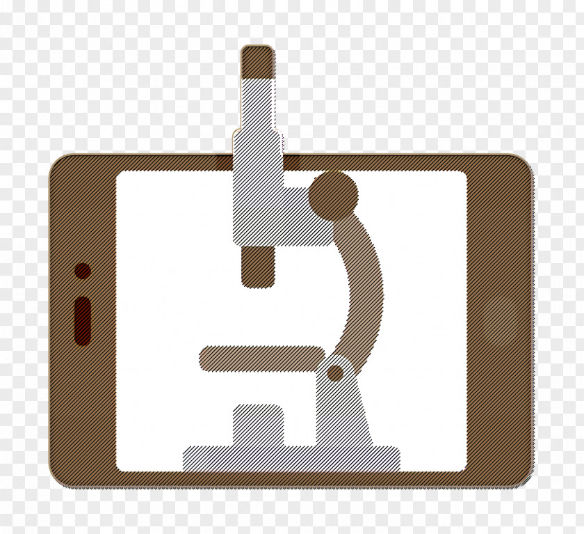 E-Learning Icon Smartphone Microscope PNG