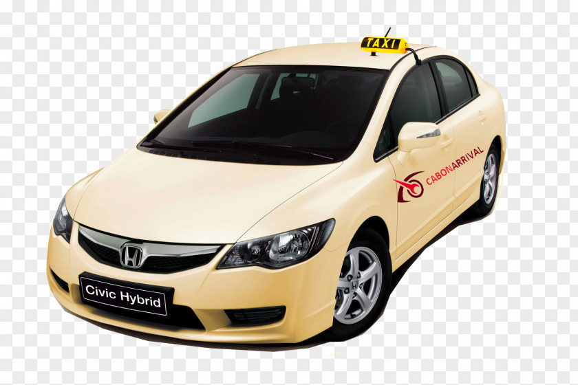 Taxi Honda Civic Hybrid Insight Car PNG