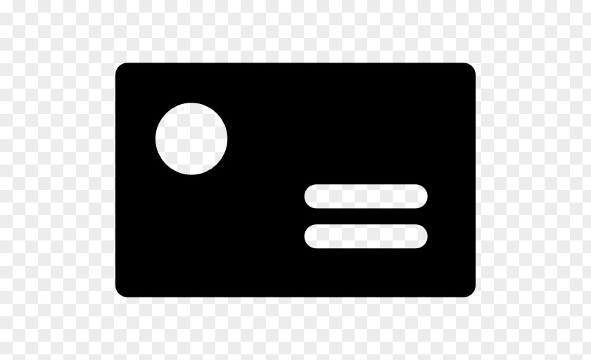 Businesss Card Icon Line Font PNG