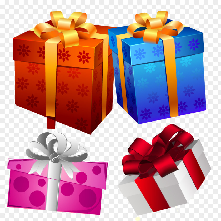 Creative Christmas Gift Box Holiday PNG