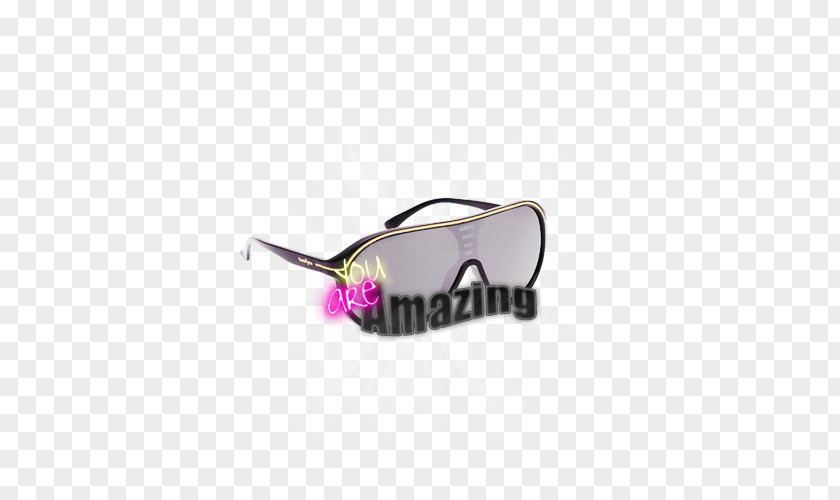 Glasses Goggles Sunglasses Pink M PNG