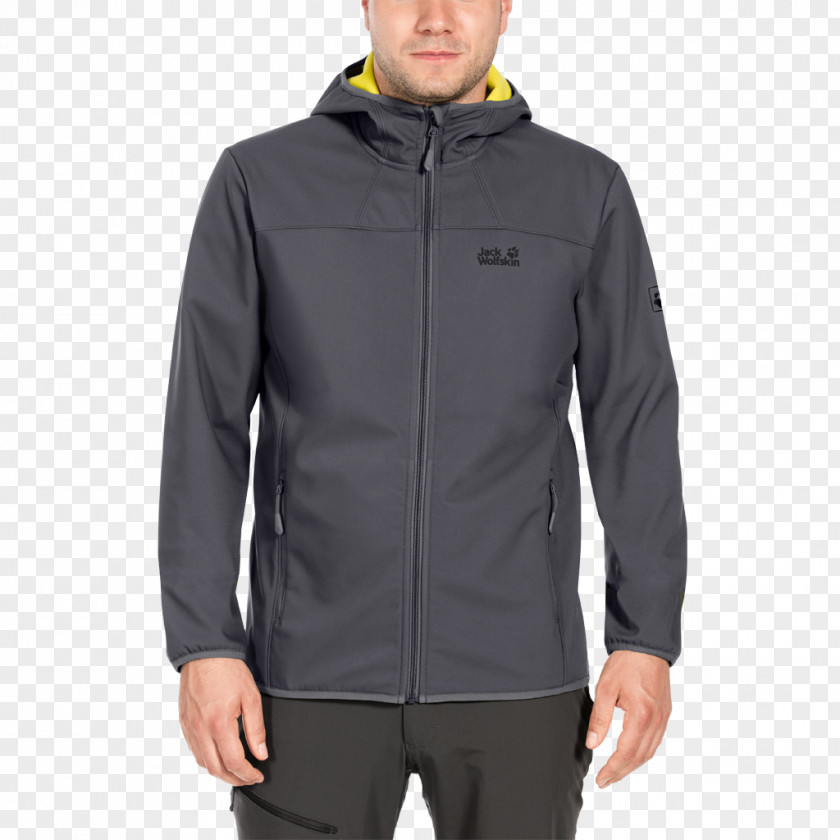 Jacket Hoodie Softshell Sweater Jack Wolfskin PNG