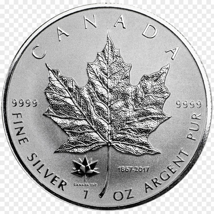 Metal Coin Mexico Libertad Canadian Silver Maple Leaf PNG