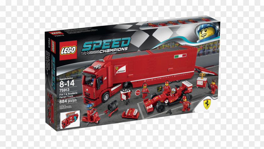 Motogp Ferrari F14 T Lego Speed Champions Toy Scuderia PNG