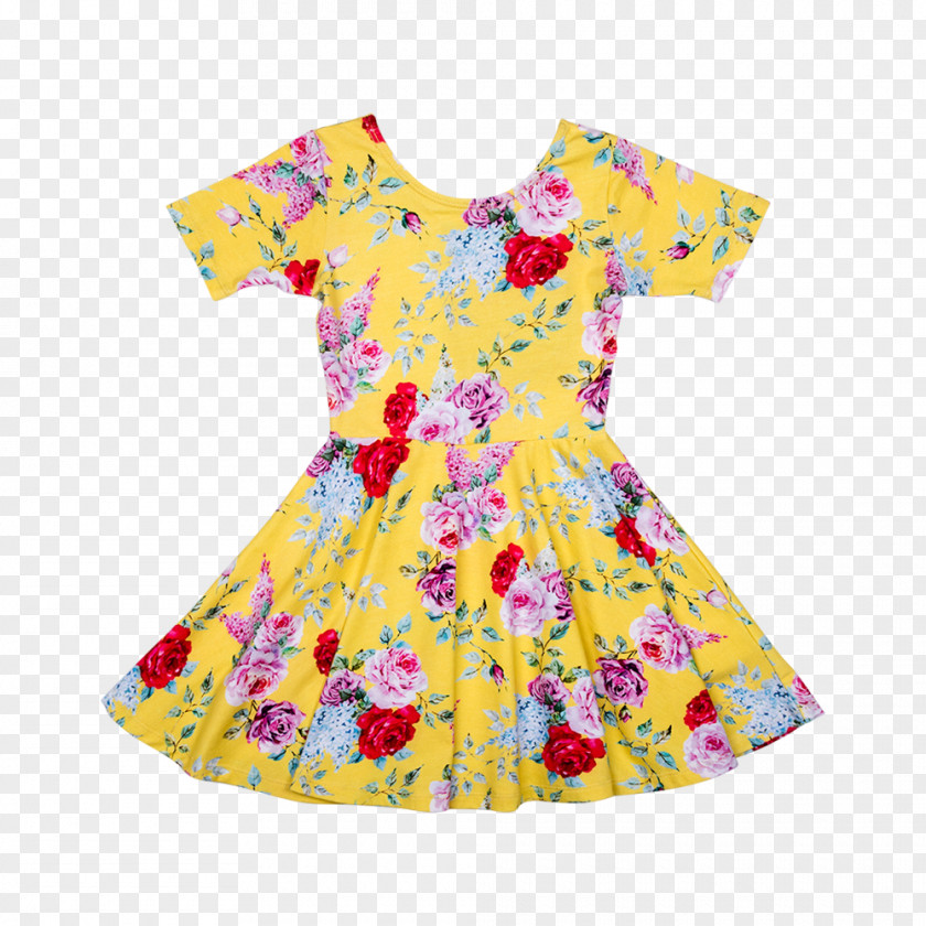 Yellow Dress Children's Clothing Sleeve Jumper PNG