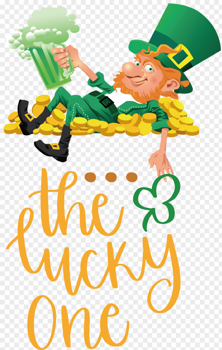 Lucky One St Patricks Day PNG