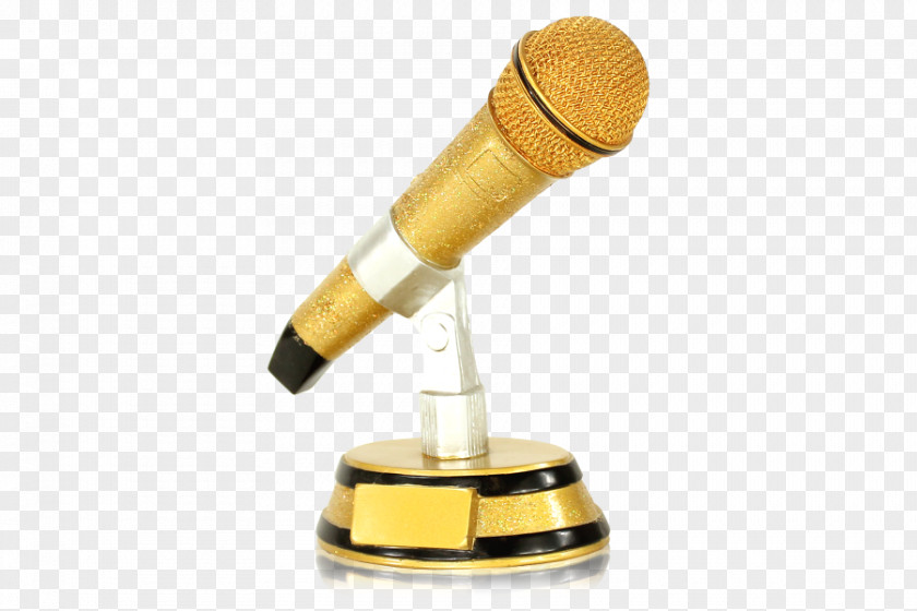 Microphone Trophy Music Award Singing PNG Singing, gesang clipart PNG