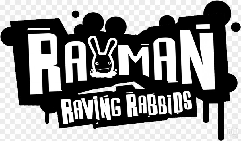 Raving Rabbids Rayman Logo Brand PNG