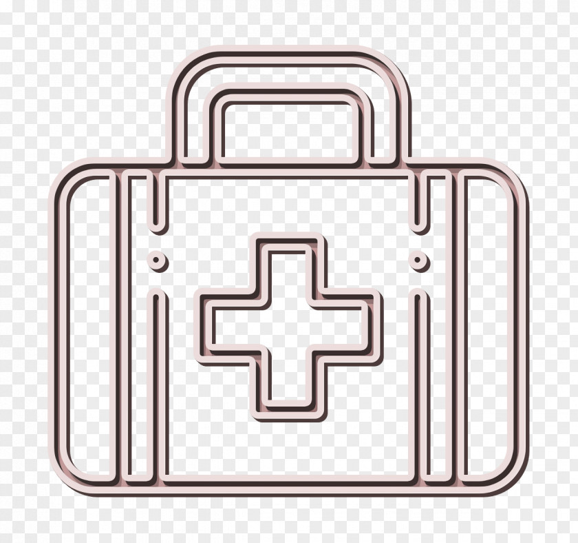 Suitcase Rectangle Doctor Icon Healthcare And Medical First Aid Kit PNG