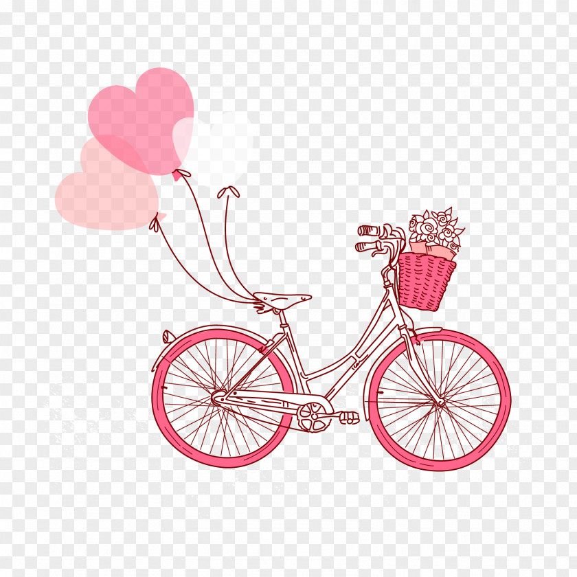 Cartoon Bicycles Bicycle Cycling Drawing Illustration PNG
