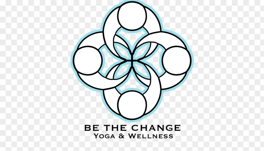 Changing Room Logo Be The Change Yoga & Wellness Tattoo Mandala PNG