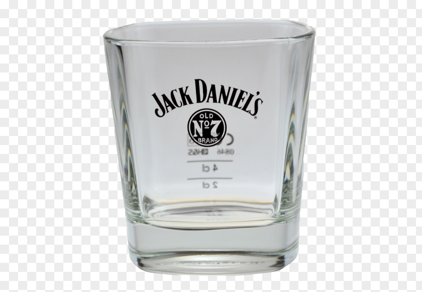 Glass Jack Daniel's Whiskey Old Fashioned Shot Glasses PNG