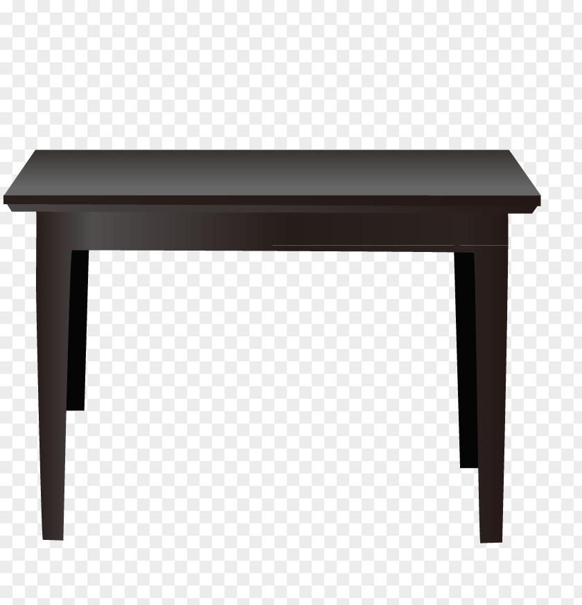 Vector Hand-painted Wooden Table Euclidean Matbord Vecteur PNG