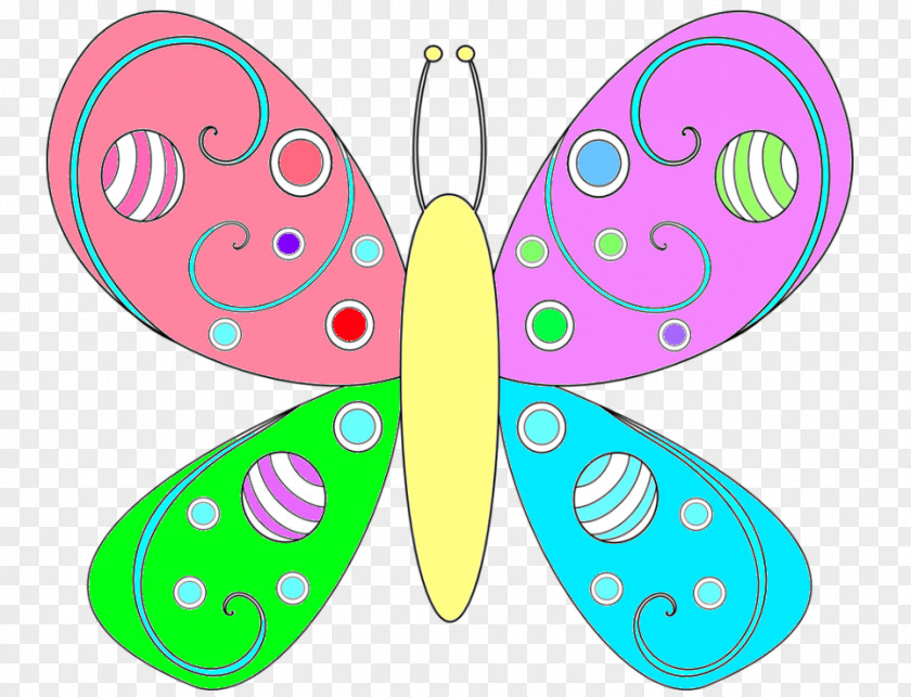 Butterfly Clip Art Product Line Pink M PNG