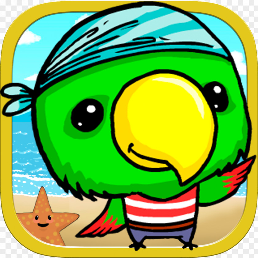 Pirate Parrot Puzzle Video Game Smiley Board PNG