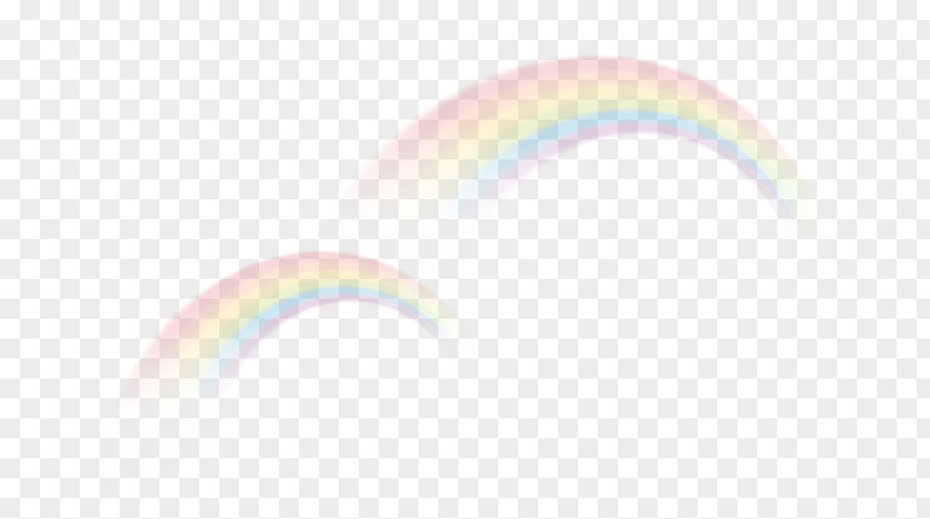 Rainbow Circle Angle White Pattern PNG