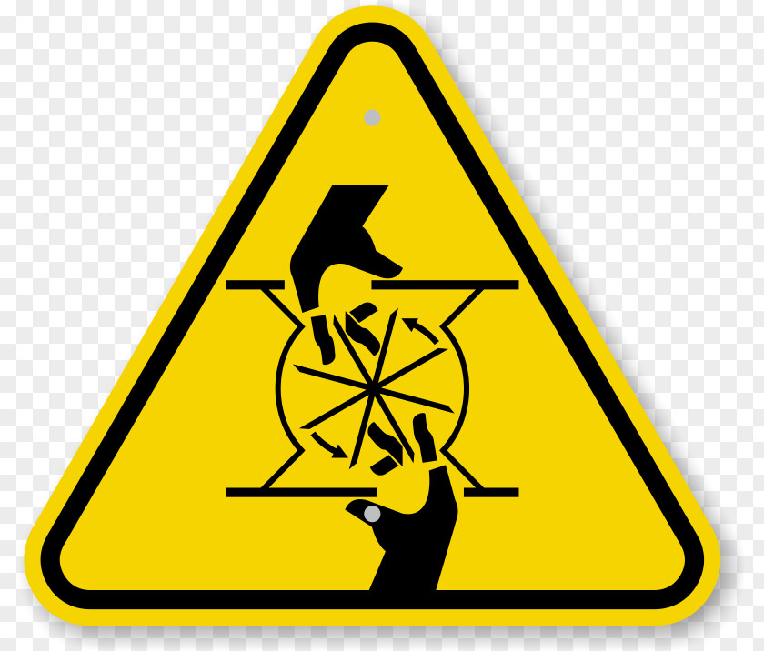 Sharp Triangle Warning Sign Hazard Symbol Electrical Injury Electricity PNG