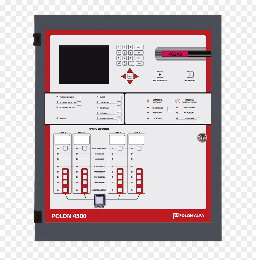 Signal Transmitting Station Fire Alarm System Polonium Extinguishers Protection PNG