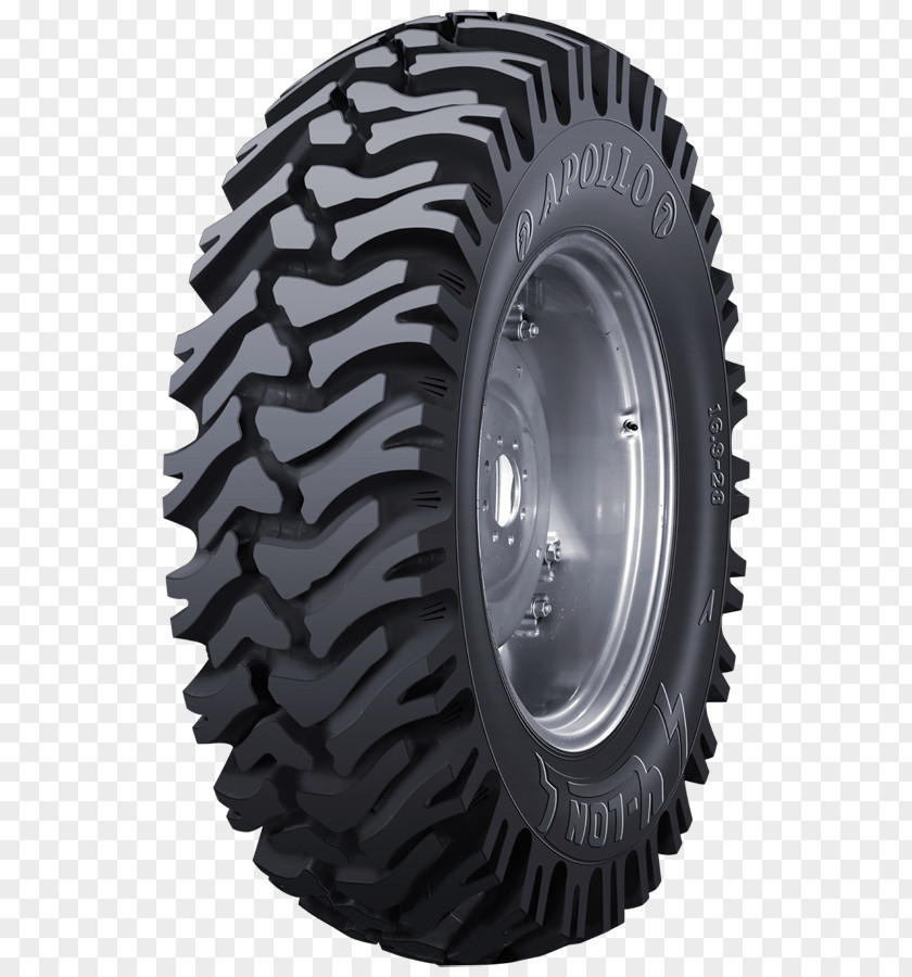 Apollo Tyres Tread Motor Vehicle Tires Car Backhoe Loader PNG