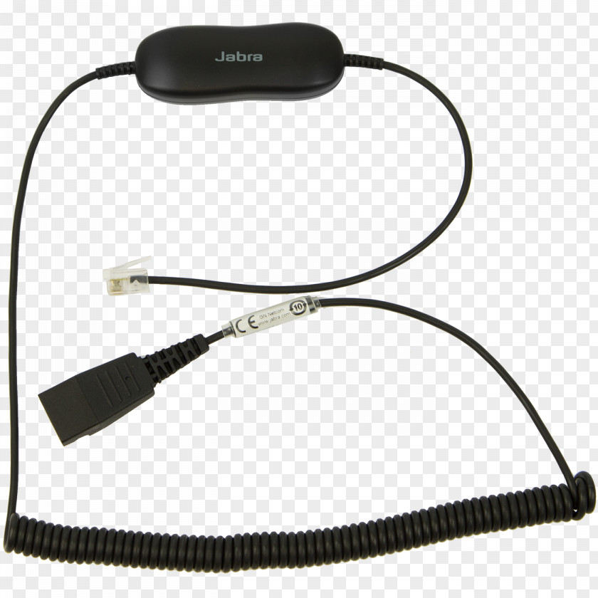 Headphones Electrical Cable Loudspeaker Telephone RJ9 PNG