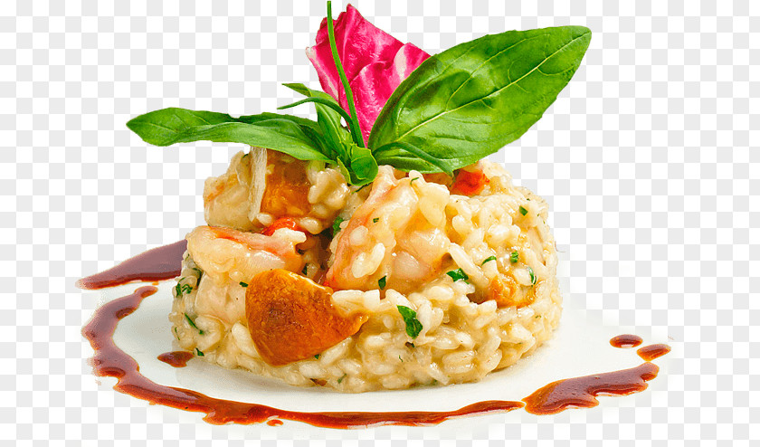 Italian Restaurant Cuisine Pasta Risotto Dish Recipe PNG