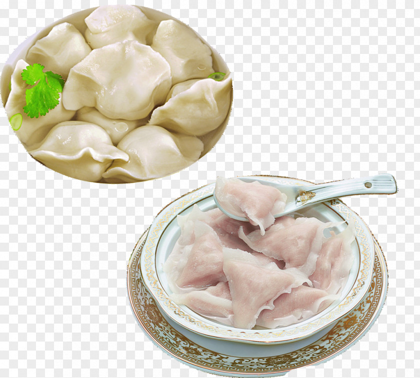 Triangle Meat Yan Wonton Pelmeni Meatball Stuffing Mandu-guk PNG